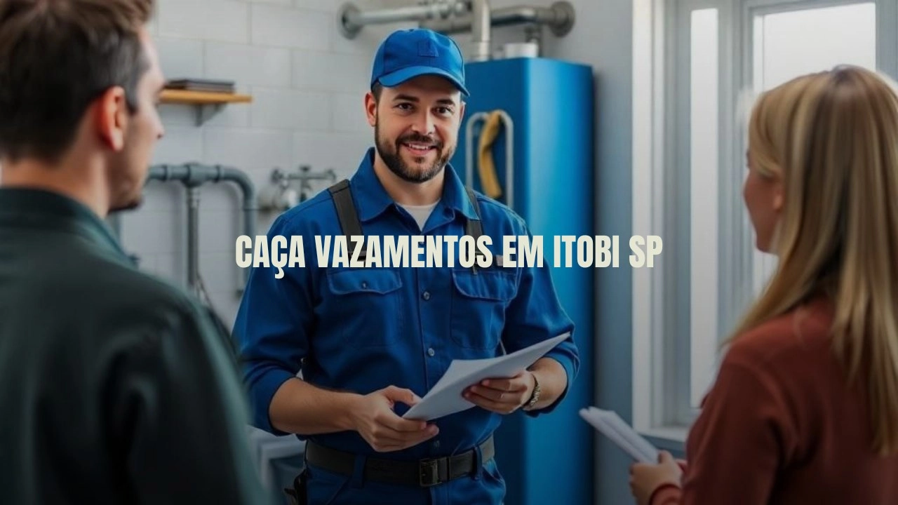 CAÇA VAZAMENTOS EM ITOBI SÃO PAULO (SP).