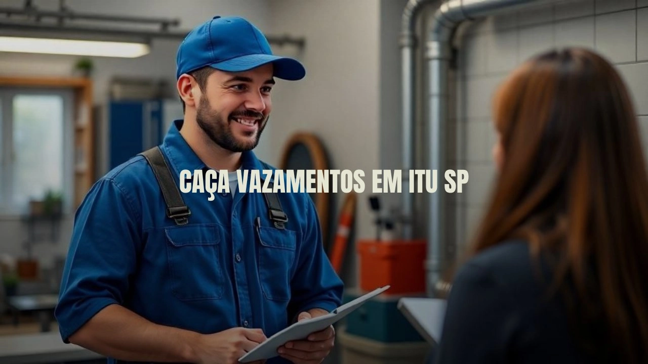 CAÇA VAZAMENTOS EM ITU SÃO PAULO (SP).