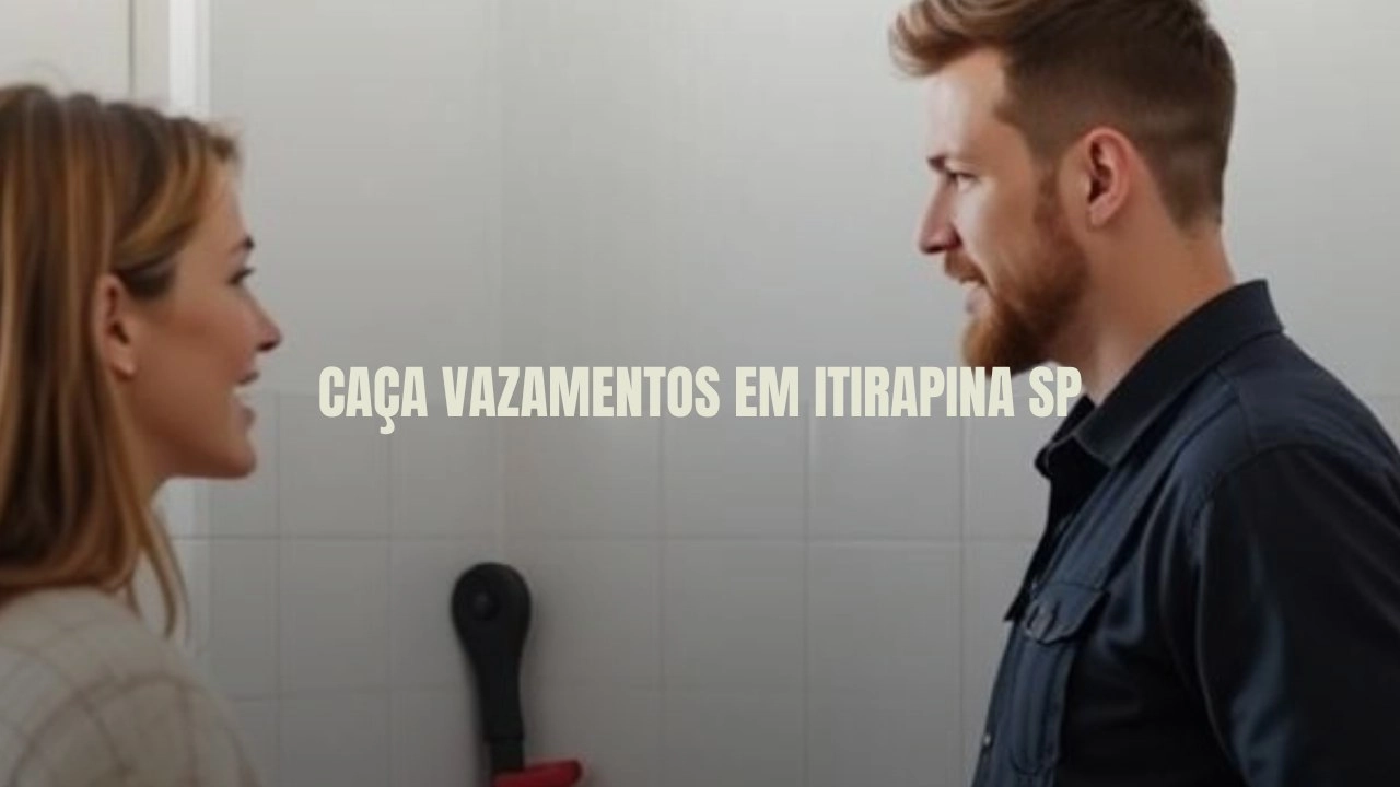 CAÇA VAZAMENTOS EM ITIRAPINA SÃO PAULO (SP).