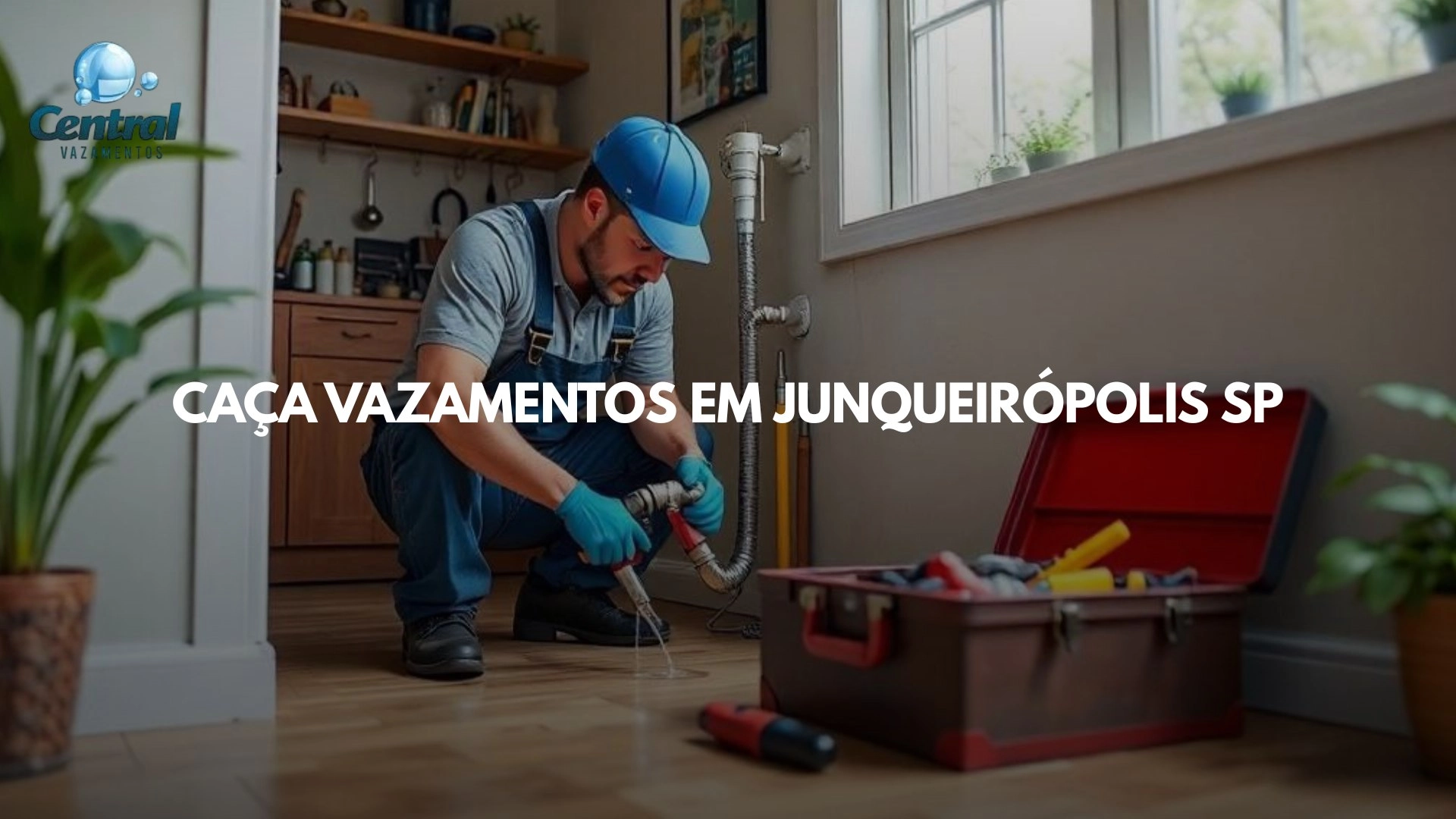 CAÇA VAZAMENTOS EM JUNQUEIRÓPOLIS SÃO PAULO (SP).