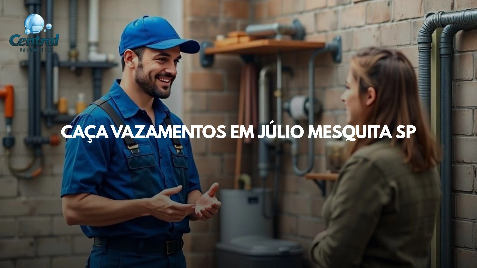 CAÇA VAZAMENTOS EM JÚLIO MESQUITA SÃO PAULO (SP).