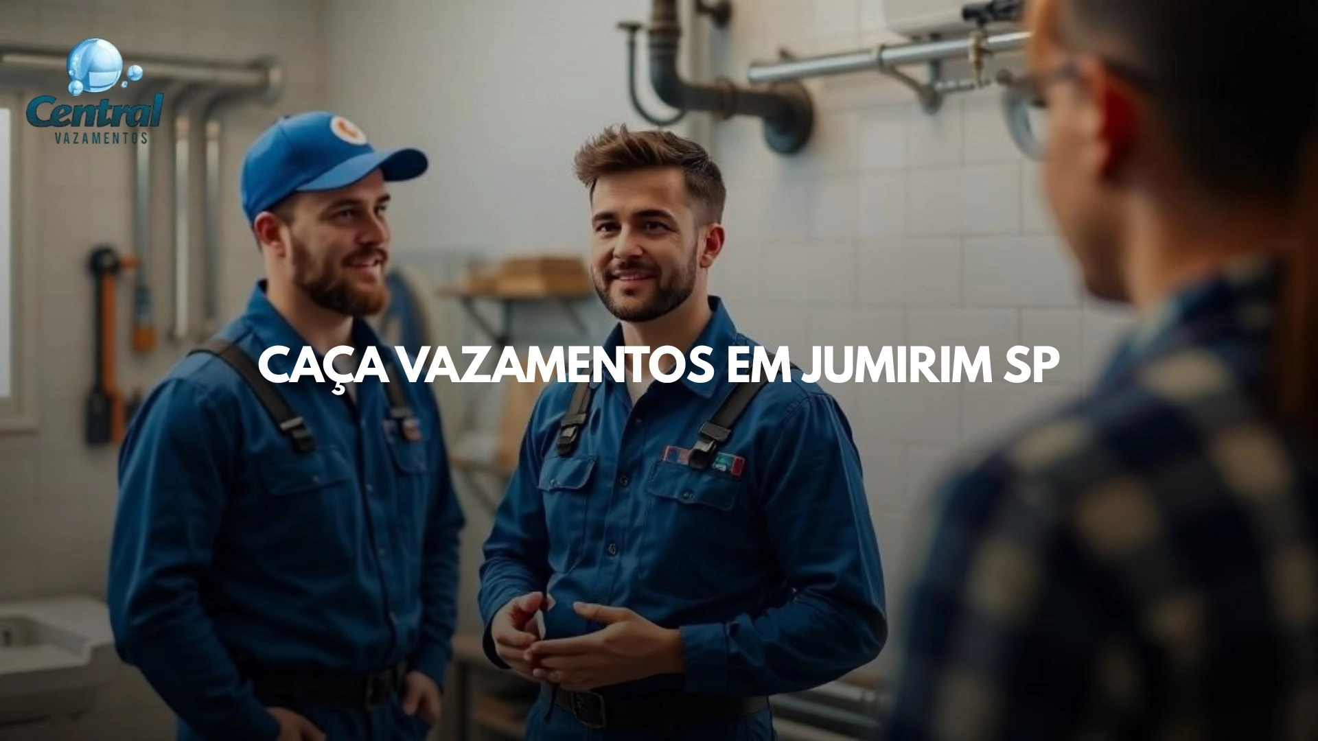 CAÇA VAZAMENTOS EM JUMIRIM SÃO PAULO (SP).