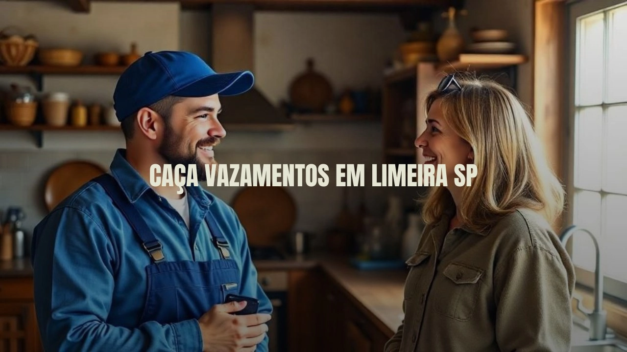 CAÇA VAZAMENTOS EM LIMEIRA SÃO PAULO (SP).