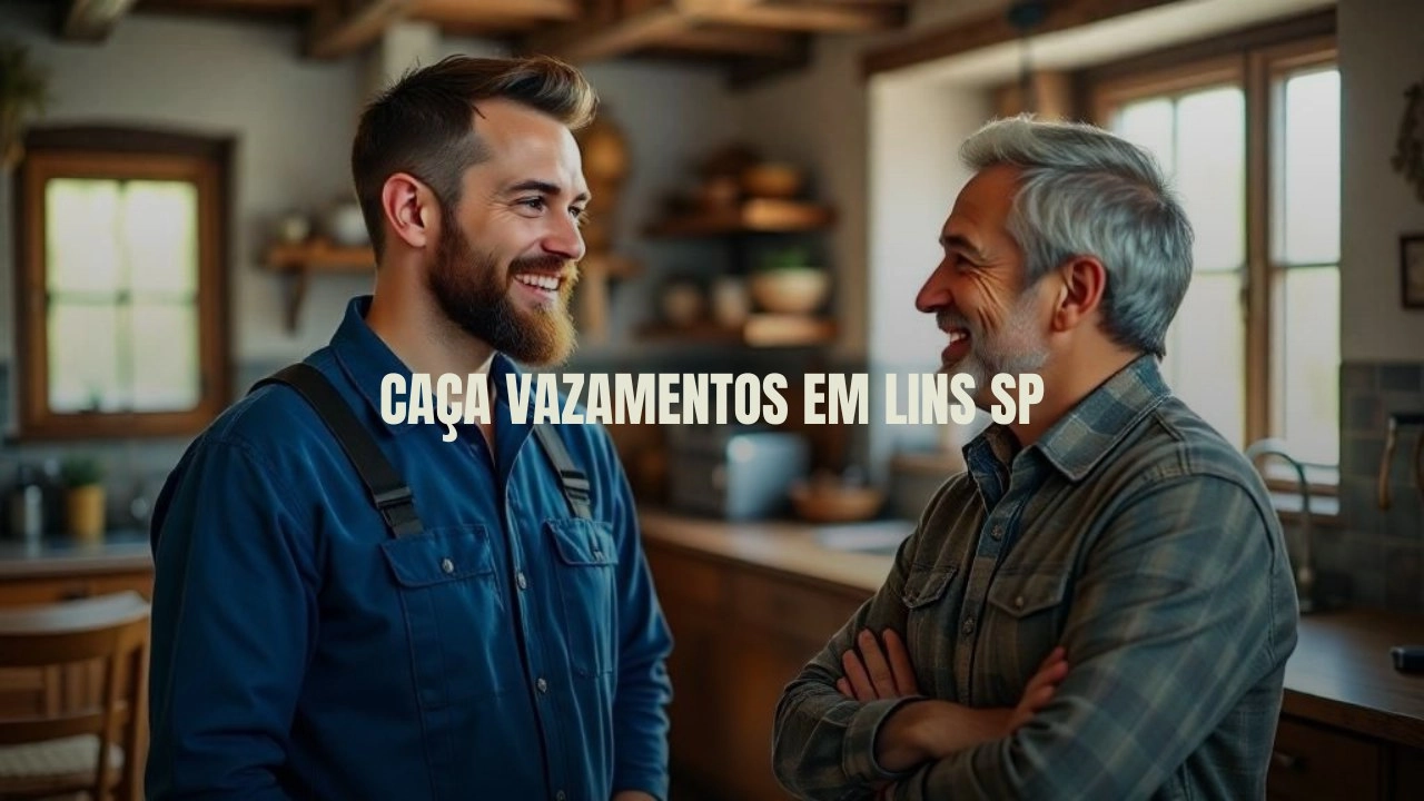 CAÇA VAZAMENTOS EM LINS SÃO PAULO (SP).