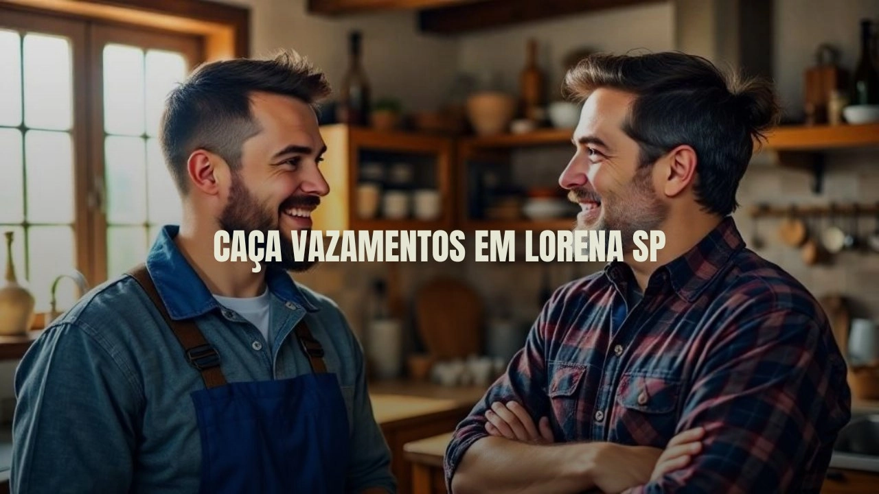 CAÇA VAZAMENTOS EM LORENA SÃO PAULO (SP).